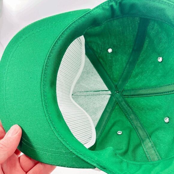 Vintage Pioneer Seed Hat Snapback Rope Cap Embroidered Green K Products USA - Picture 6 of 9